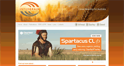 Desktop Screenshot of intergrain.com